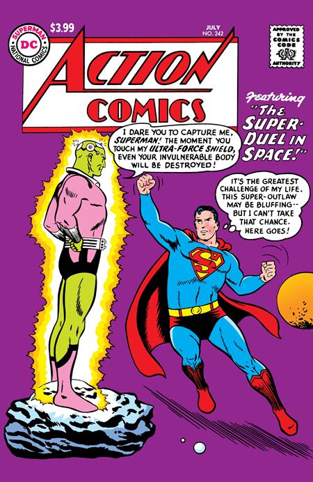 ACTION COMICS #242 FACSIMILE EDITION CVR A CURT SWAN - Importado
