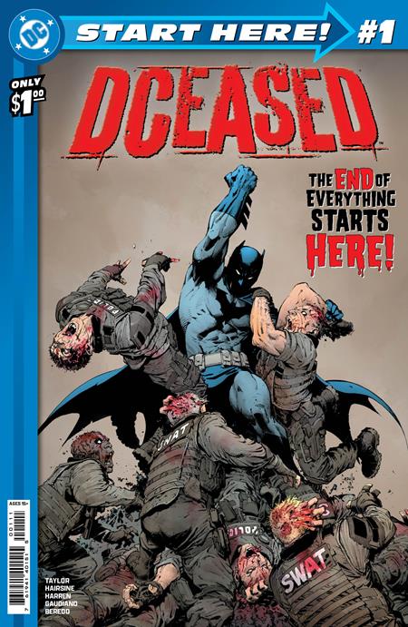 DC START HERE - DCEASED #1 - Importado