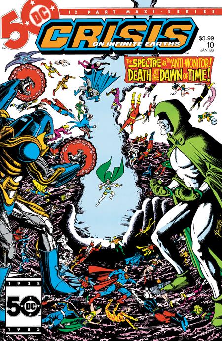 CRISIS ON INFINITE EARTHS #10 FACSIMILE EDITION CVR A GEORGE PEREZ - Importado