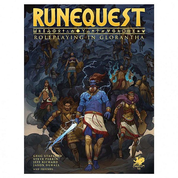 Runequest RPG - Core Rulebook - Roleplaying in Glorantha - Importado