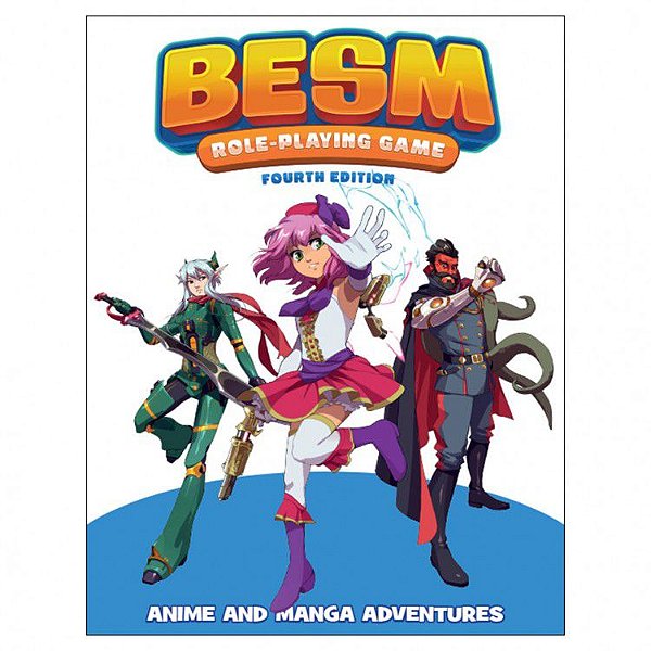 BESM RPG - 4th Edition - Core Rulebook - Anime and Manga Adventures - Importado