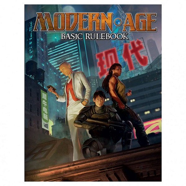 Modern Age RPG - Basic Rulebook - Importado