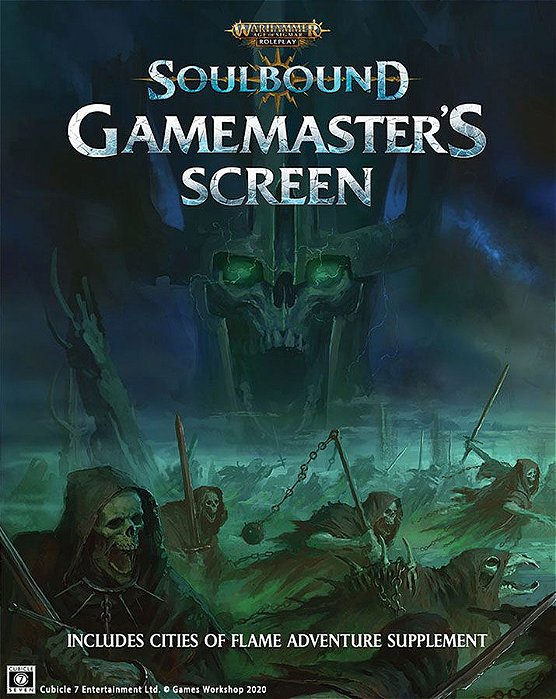 Warhammer Age of Sigmar - Soulbound: Gamemaster`s Screen - Importado