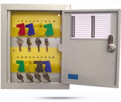 Claviculário Modelo Cofre para 20 Chaves