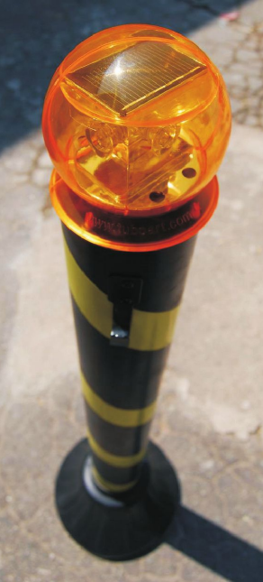 Pedestal Max Piscante - Energia Solar (Zebrado)
