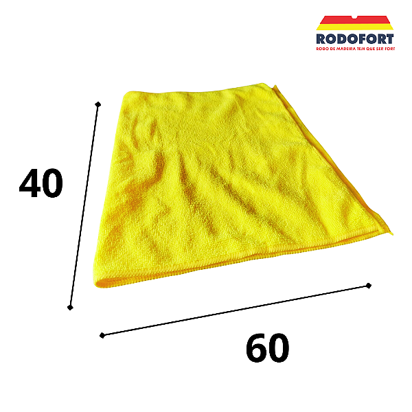 kit 12 uni Pano Microfibra 40x60 Rodofort