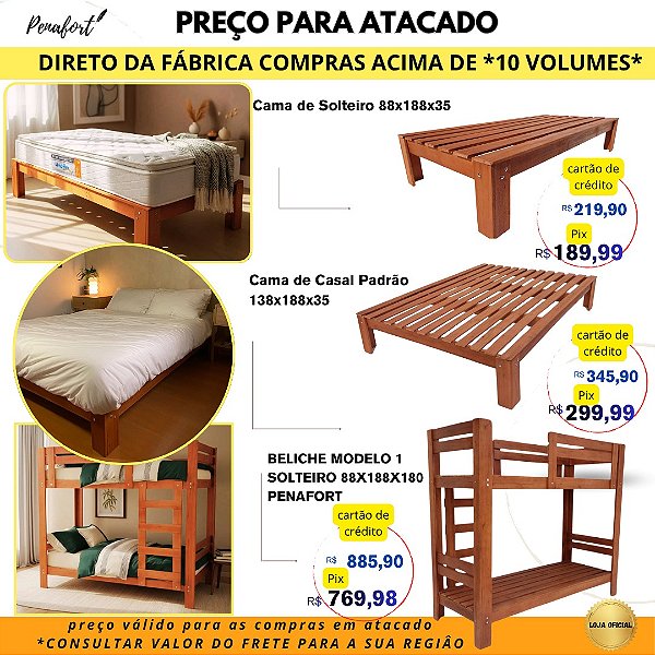 Kit Penafort 50 Camas