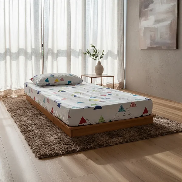CAMA DE SOLTEIRO MONTESSORIANO PENAFORT 88 X 188 X 12