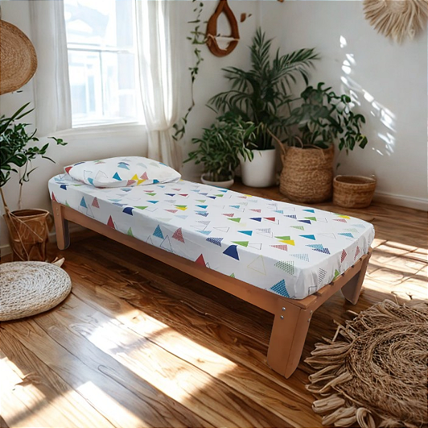 CAMA DE SOLTEIRO PENAFORT 188 X 88 X 35