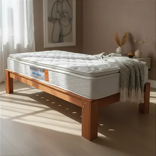 CAMA DE SOLTEIRO PENAFORT 188 X 88 X 35