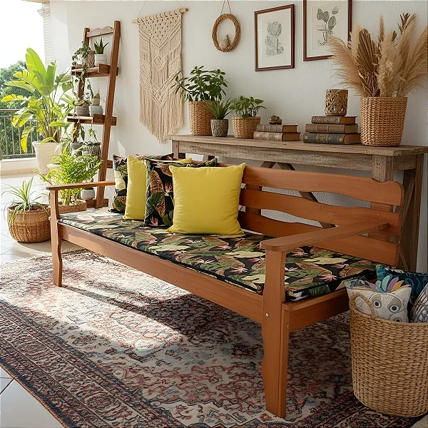 BANCO NAMORADEIRA 180X60X44 PENAFORT ONDULADO