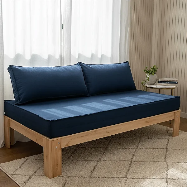 CAMA SOLTEIRO PADRÃO SEM PINTURA (CRUA E DESMONTADA)