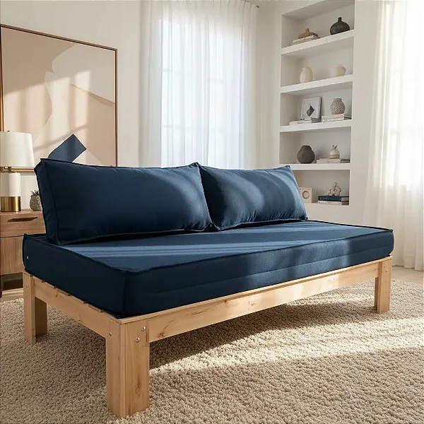 CAMA SOLTEIRO 78 x 188 x 40 COR CRUA