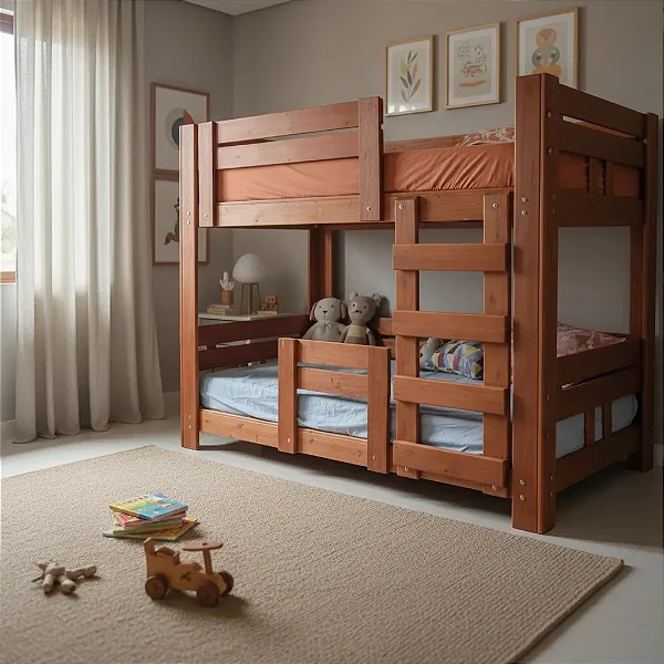 BELICHE INFANTIL SOLTEIRO 88X188X150 PENAFORT