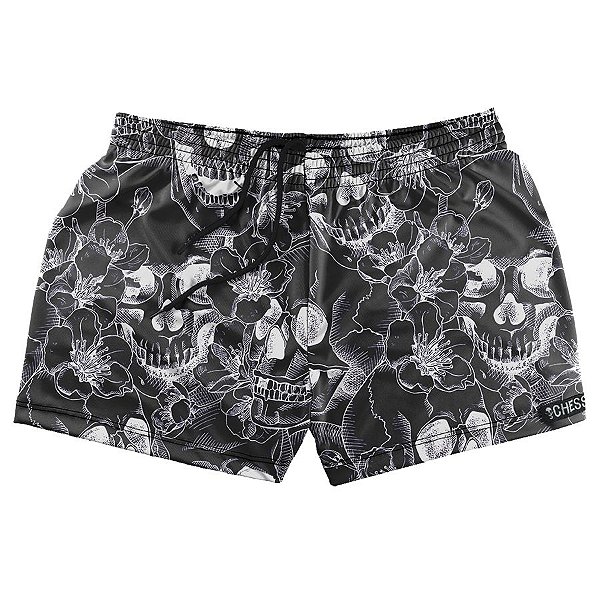 Shorts Comfy Chess Caveiras