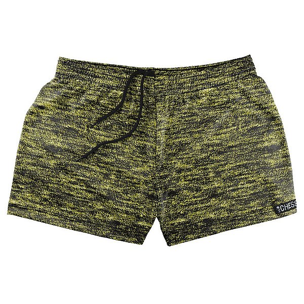 Shorts Comfy Chess Mescla Amarelo