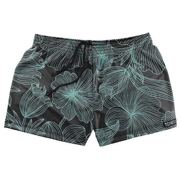 Shorts Comfy Chess Floral