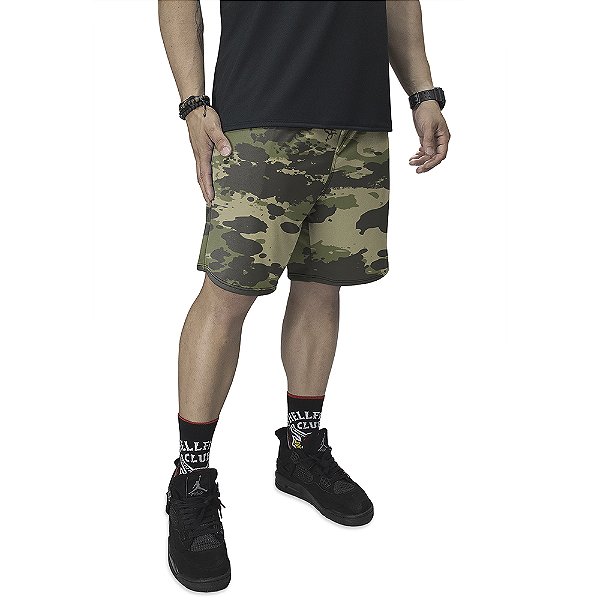 Bermuda Vista Rock Dry Fit Camuflado Verde