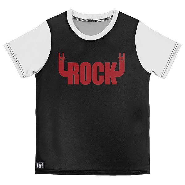 Camiseta Infantil Rock