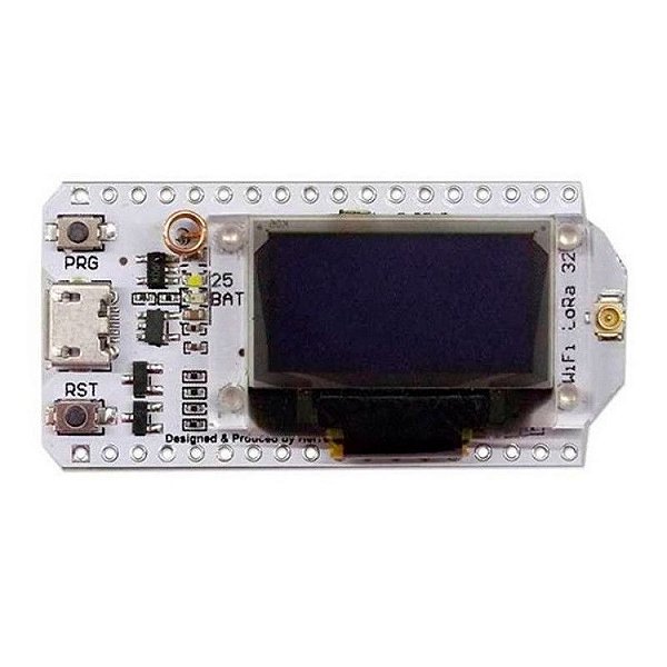 Placa LoRa Wifi 433MHz SX1276 - ESP32 Display OLED 0.96