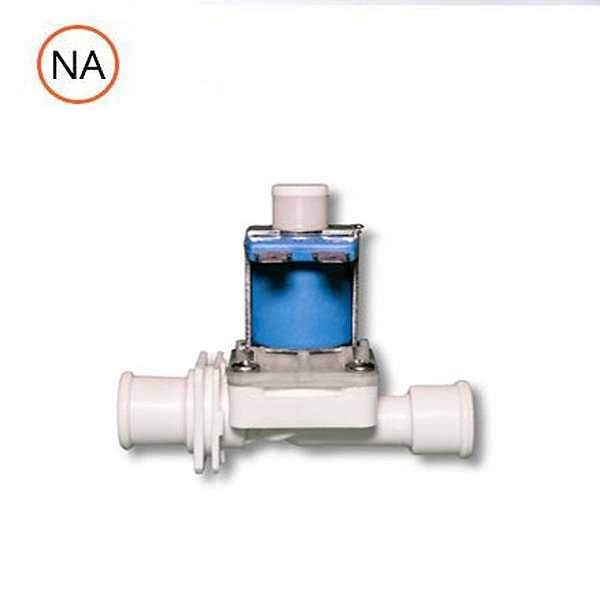 Válvula Solenoide - 180° 1/4" x 1/4" 12V DC - NA - Nascimetal