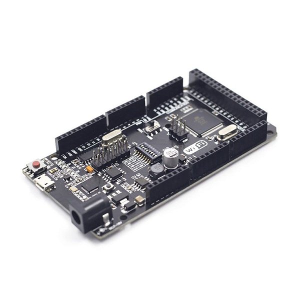 Mega 2560 com WiFi Esp8266 Integrado - Black Board