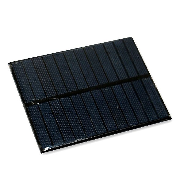 Mini Painel Solar Fotovoltaico 6V/1W - 180mA