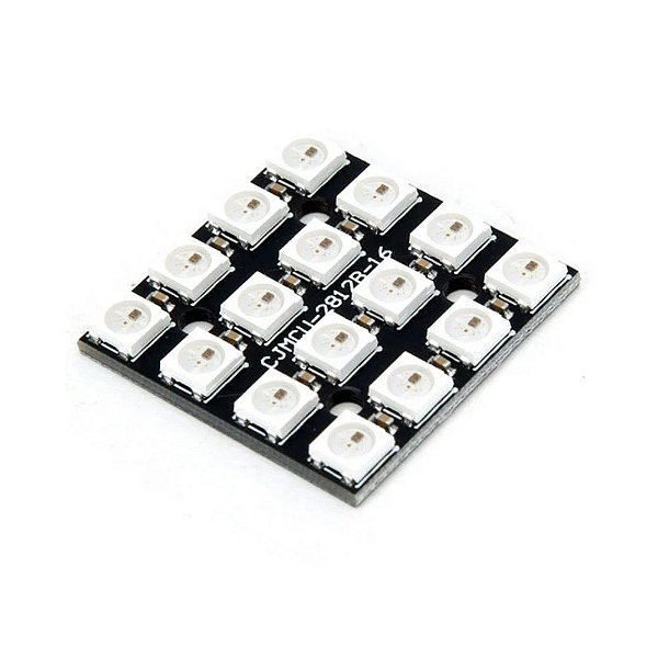 Módulo 4*4 Leds RGB WS2812B 5050