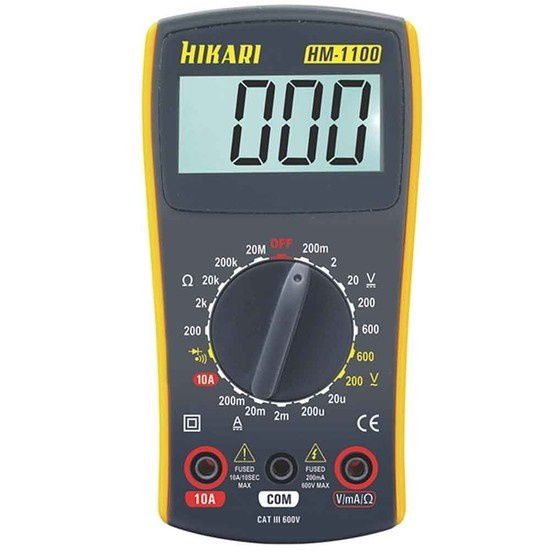 Multímetro Digital Hikari HM-1100