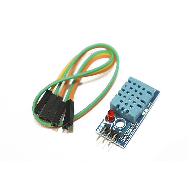 Módulo Sensor de Umidade e Temperatura DHT11 com LED