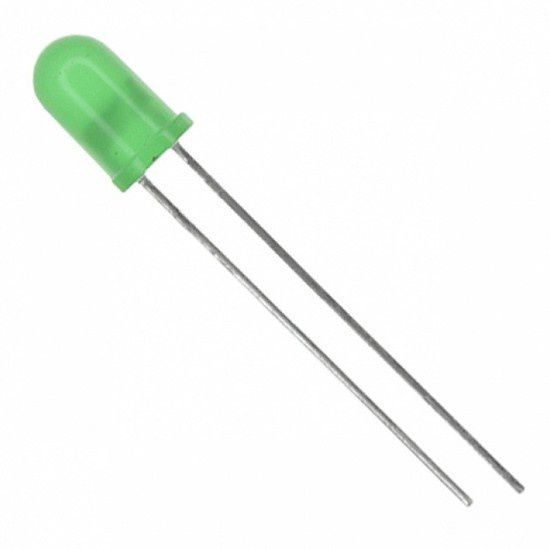 Led Difuso 5mm Verde