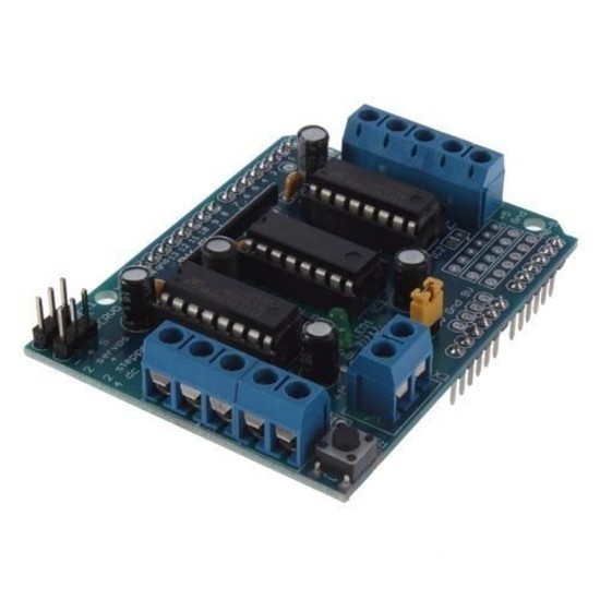 Motor Shield L293d Driver Ponte H Para Arduino Eletrogate Robótica