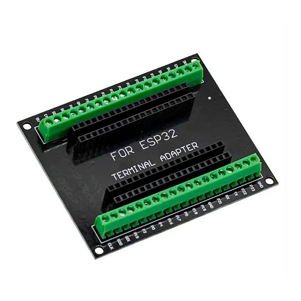 Placa de Expansão para ESP32 38 Pinos - com Bornes KRE