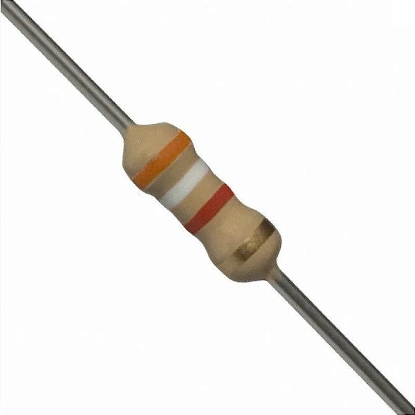Resistor 3K9 1/4W (10 Unidades)