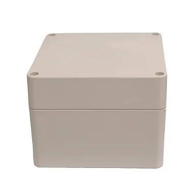 Caixa Plástica para Montagem 160mm x 160mm x 90mm - Branca