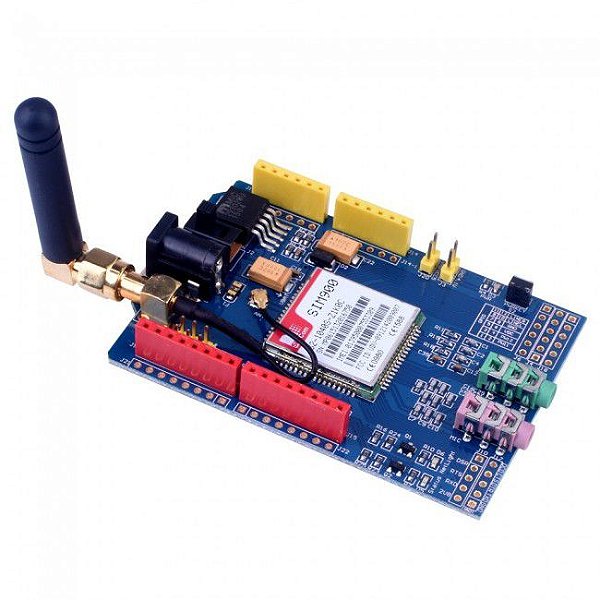 Arduino Shield - GSM GPRS SIM900 Com Antena Quad Band