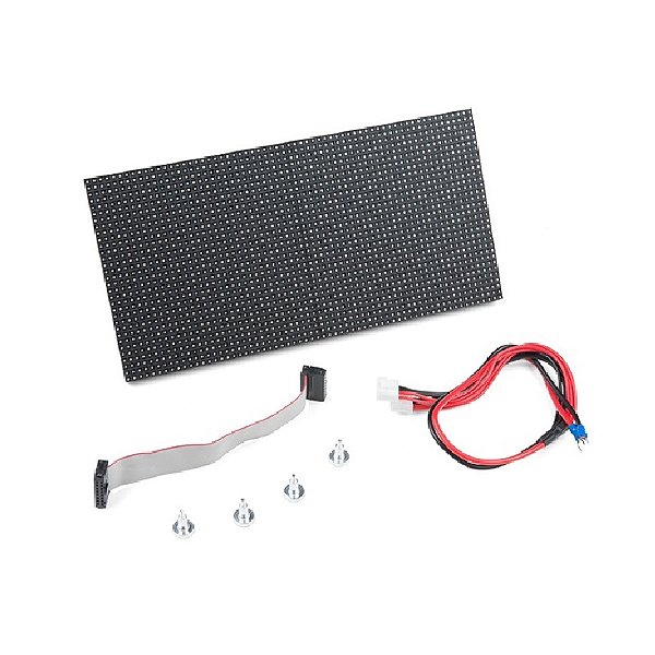Painel LED RGB 16x32 - 512 LEDs