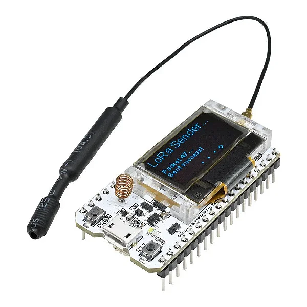 Placa Heltec SX1276 LoRa ESP32 com Display OLED –  915 MHz