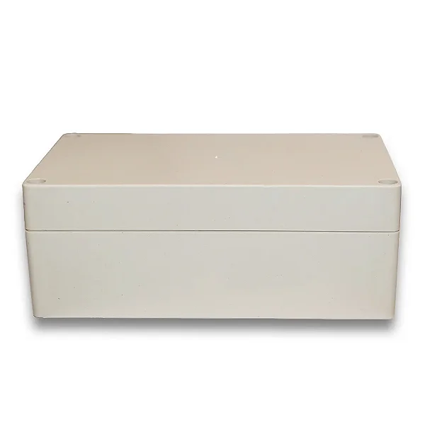 Caixa Plástica para Montagem 377 mm x 259 mm x 104 mm - Branca