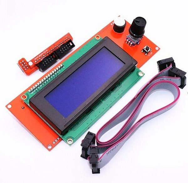 Display Controladora LCD 20x4 para Impressora 3D - RepRap SD