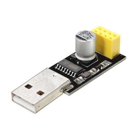 Adaptador USB para Módulo WiFi ESP8266 ESP-01