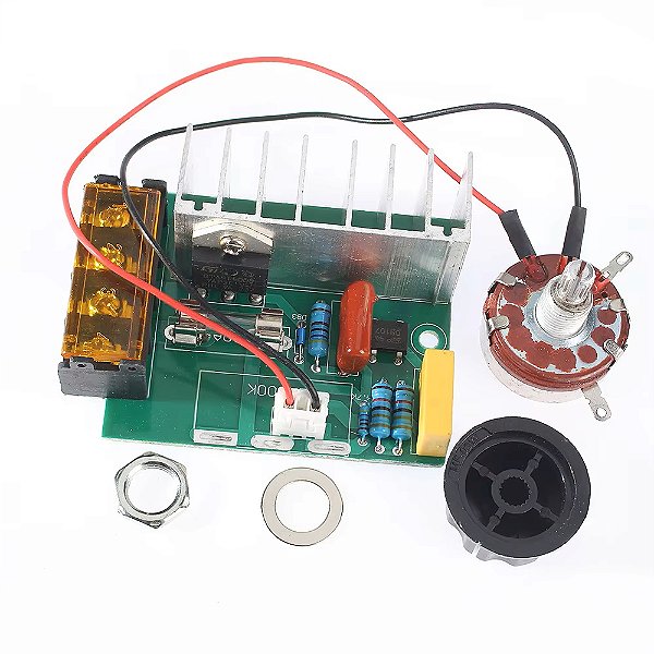 Módulo Dimmer AC 220V 4000W - Com Cabo Extensor