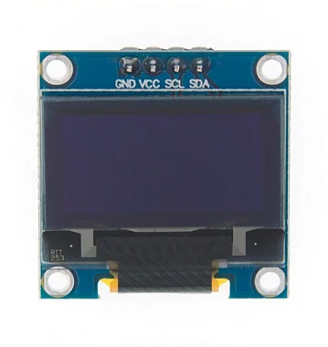 Display OLED 128x64 0.96" I2C - Azul/Amarelo