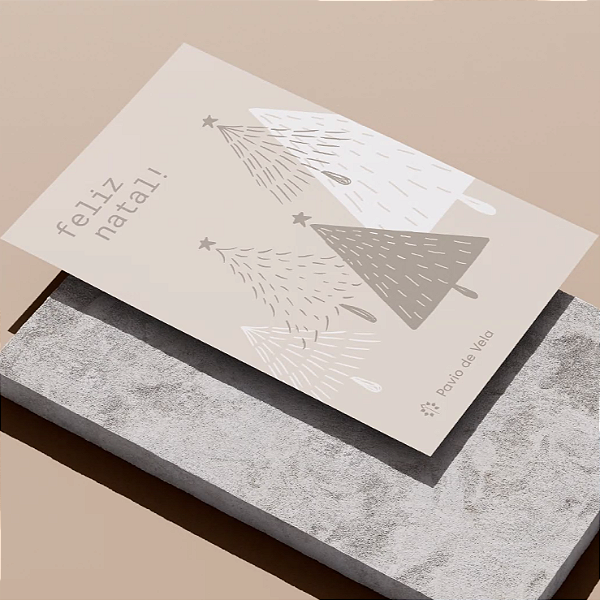 Cartão Natal de Luz | 15cmx 10cm