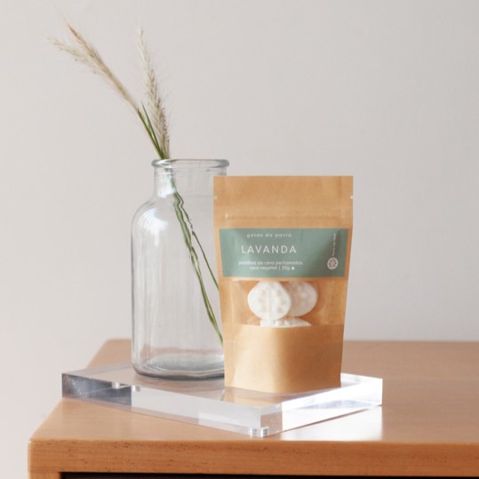 Pastilhas de Cera Perfumada | Lavanda