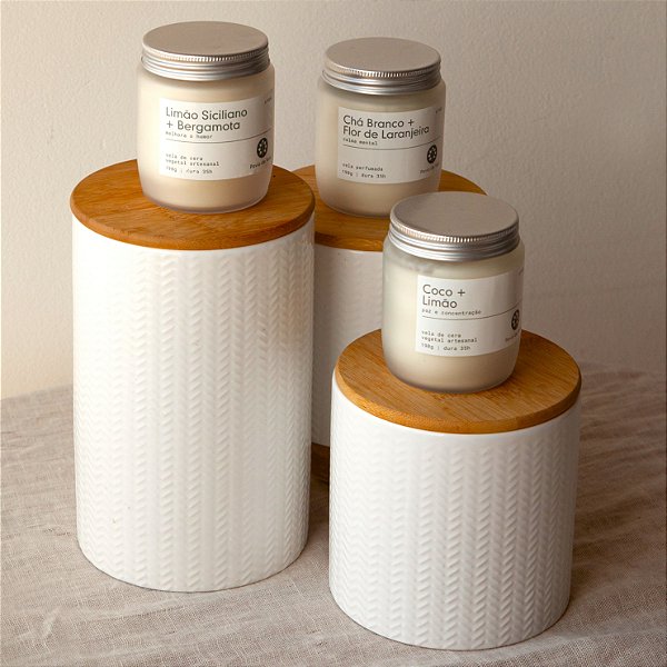 Kit Mais Vendidas | 3 Velas de 190g