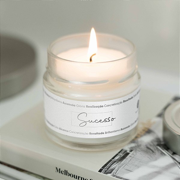 Vela 145g | Palavra SUCESSO