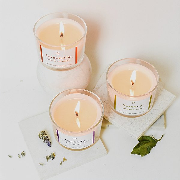 Kit Bem-Estar | 3 Velas de 100g