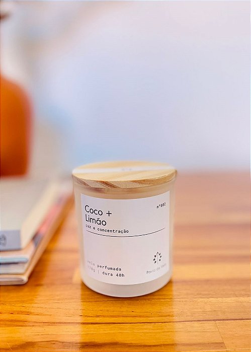 Vela Coco + Limão | Gourmand