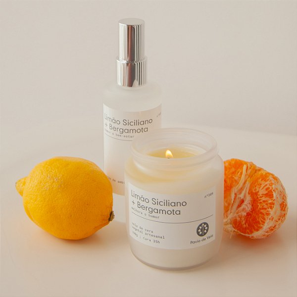 Combo Limão Siciliano + Bergamota | Cítrico